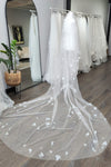 Reserve listing for Jelisa - FLEUR II - Floral Drop Veil