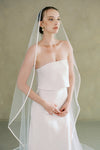 SIENNA I | One-tier Satin Edge Veil