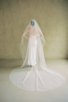 ALEXA II | Two Tier Sheer Tulle Veil